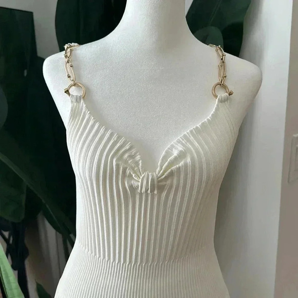 GUCCI SZ S IVORY Classy Elegant Mini Dress - Picture 3 of 9